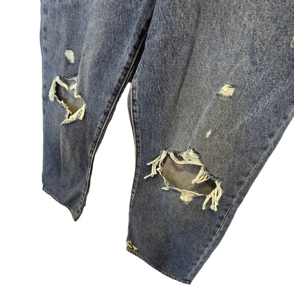 NWT Levi's Womens Button Fly Ribcage Straight Ankle Denim Jeans levis size 32 - Picture 3 of 11